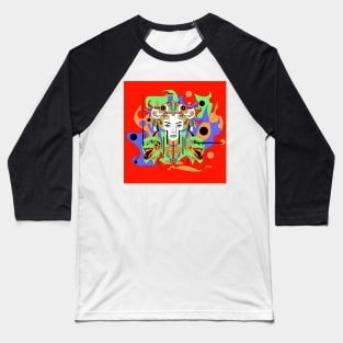 the paninaro dreams in technology muse ecopop art future Baseball T-Shirt